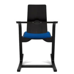 Krzesło Ergonomiczne Actulum Niebieskie, Czarne Drewno Varier