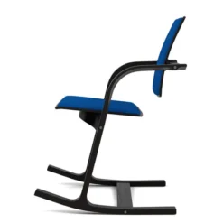 Krzesło Ergonomiczne Actulum Niebieskie, Czarne Drewno Varier