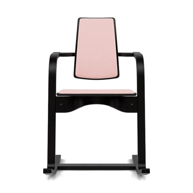 Krzesło Ergonomiczne Actulum Różowe, Czarne Drewno Varier