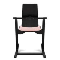 Krzesło Ergonomiczne Actulum Różowe, Czarne Drewno Varier