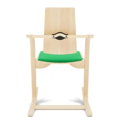 Krzesło Ergonomiczne Actulum Zielone, Naturalne Drewno Varier