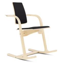 Krzesło Ergonomiczne Actulum Ciemnoszare, Naturalne Drewno Varier