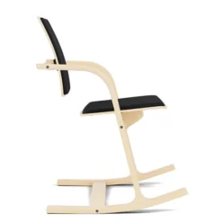 Krzesło Ergonomiczne Actulum Ciemnoszare, Naturalne Drewno Varier
