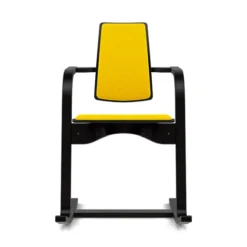 Krzesło Ergonomiczne Actulum Żółte, Czarne Drewno Varier