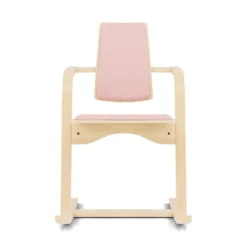 Krzesło Ergonomiczne Actulum Różowe, Naturalne Drewno Varier