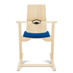 Krzesło Ergonomiczne Actulum Niebieskie, Naturalne Drewno Varier