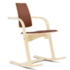 Krzesło Ergonomiczne Actulum Cognac, Naturalne Drewno Varier