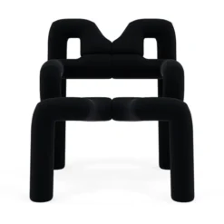 Krzesło Ergonomiczne Ekstrem Czarne Gentle 193 Black Varier