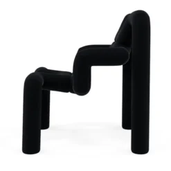 Krzesło Ergonomiczne Ekstrem Czarne Gentle 193 Black Varier