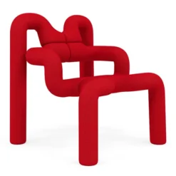 Krzesło Ergonomiczne Ekstrem Czerwone Knit 027 Scarlet Varier