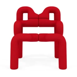 Krzesło Ergonomiczne Ekstrem Czerwone Knit 027 Scarlet Varier