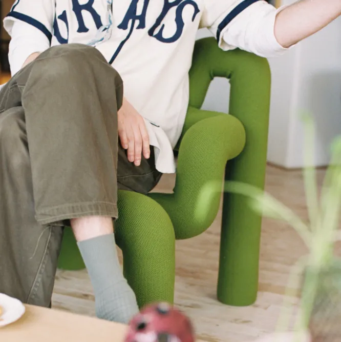 Krzesło Ergonomiczne Ekstrem Oliwkowe Knit 038 Olive Varier
