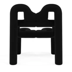 Krzesło Ergonomiczne Ekstrem Czarne Knit 009 Black Varier