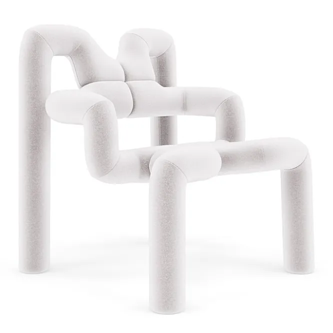 Krzesło Ergonomiczne Ekstrem Białe Gentle 203 White Varier