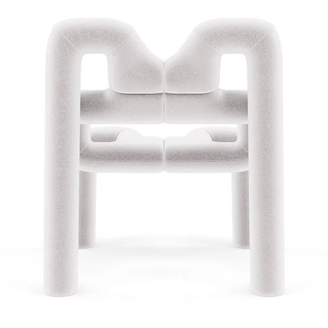 Krzesło Ergonomiczne Ekstrem Białe Gentle 203 White Varier
