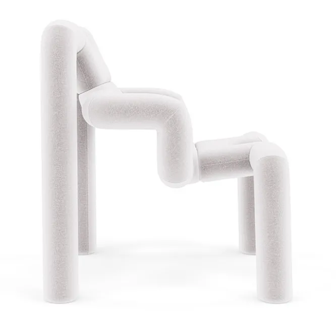 Krzesło Ergonomiczne Ekstrem Białe Gentle 203 White Varier