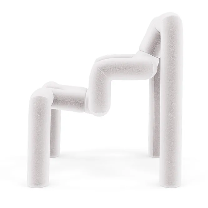 Krzesło Ergonomiczne Ekstrem Białe Gentle 203 White Varier