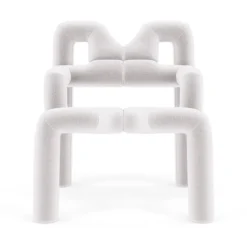 Krzesło Ergonomiczne Ekstrem Białe Gentle 203 White Varier