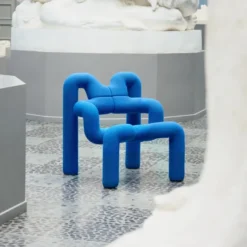 Krzesło Ergonomiczne Ekstrem Niebieskie Knit 025 Pool Varier