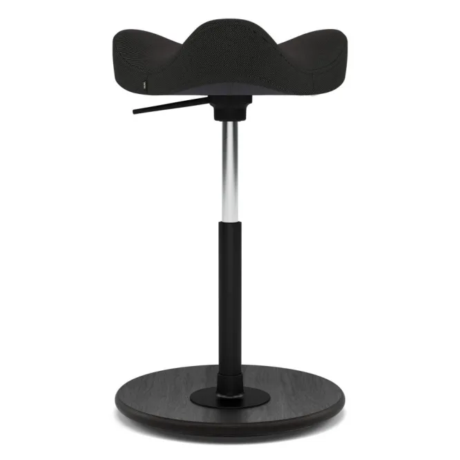 Krzesło Ergonomiczne Move Ciemnoszare, Czarne Drewno Varier