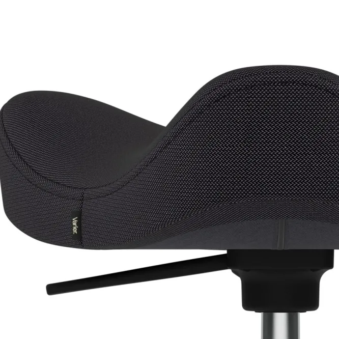 Krzesło Ergonomiczne Move Ciemnoszare, Czarne Drewno Varier