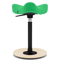 Krzesło Ergonomiczne Move Compact Zielone, Naturalne Drewno Varier