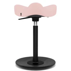 Krzesło Ergonomiczne Move Compact Jasnoróżowe Czarne Drewno Varier