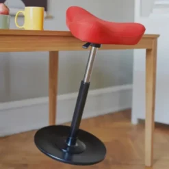 Krzesło Ergonomiczne Move Compact Czerwone, Czarne Drewno Varier