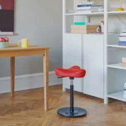 Krzesło Ergonomiczne Move Compact Czerwone, Czarne Drewno Varier