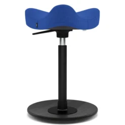 Krzesło Ergonomiczne Move Compact Niebieskie, Czarne Drewno Varier