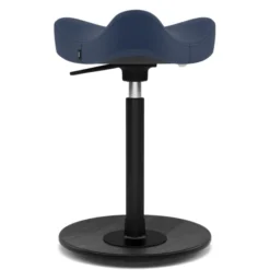 Krzesło Ergonomiczne Move Compact Granatowe, Czarne Drewno Varier