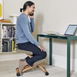 Krzesło Ergonomiczne Multi Beżowo-Szare, Hallingdal 65 220 Varier