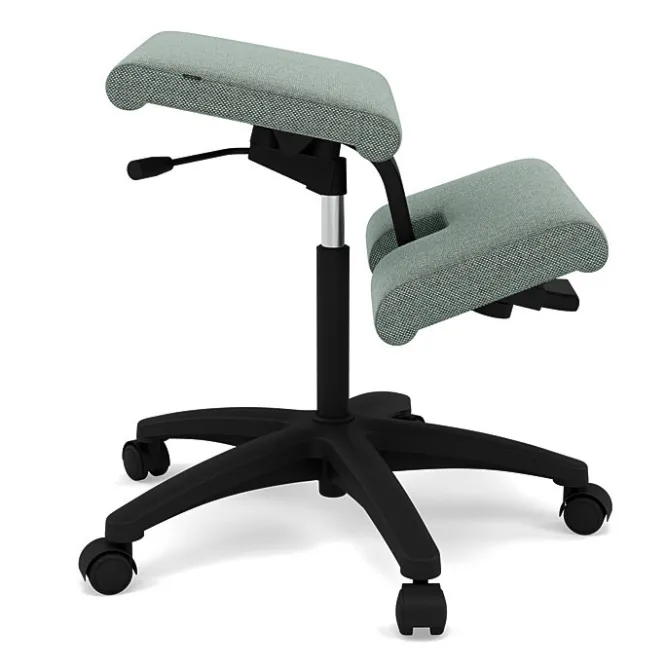 Krzesło Ergonomiczne Na Kółkach Wing Petrol, Re-Wool 868 Varier