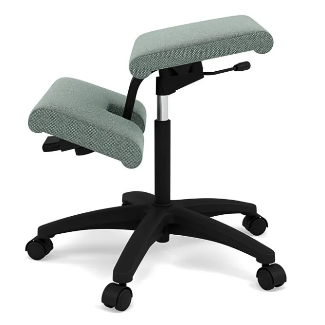 Krzesło Ergonomiczne Na Kółkach Wing Petrol, Re-Wool 868 Varier