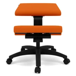 Krzesło Ergonomiczne Na Kółkach Wing Pomarańczowe, Divina 526 Varier