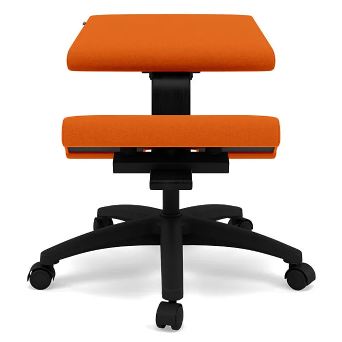 Krzesło Ergonomiczne Na Kółkach Wing Pomarańczowe, Divina 526 Varier