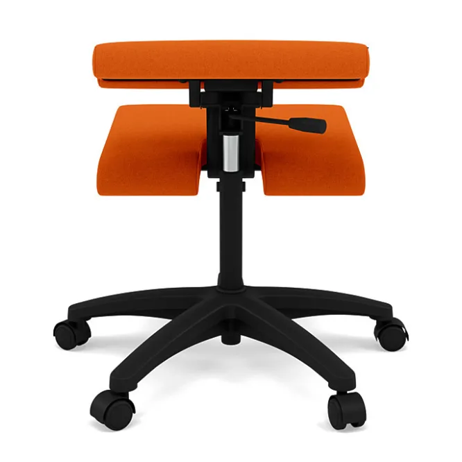 Krzesło Ergonomiczne Na Kółkach Wing Pomarańczowe, Divina 526 Varier