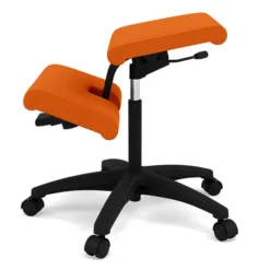 Krzesło Ergonomiczne Na Kółkach Wing Pomarańczowe, Divina 526 Varier