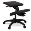 Krzesło Ergonomiczne Na Kółkach Wing Czarne, Re-Wool 198 Varier