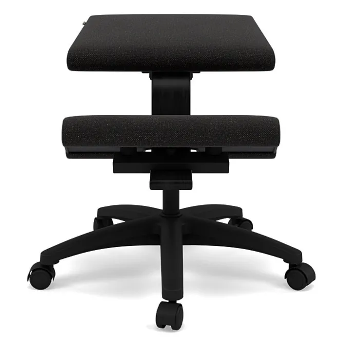Krzesło Ergonomiczne Na Kółkach Wing Czarne, Re-Wool 198 Varier