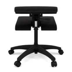 Krzesło Ergonomiczne Na Kółkach Wing Czarne, Re-Wool 198 Varier
