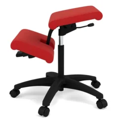 Krzesło Ergonomiczne Na Kółkach Wing Czerwone, Revive 634 Varier
