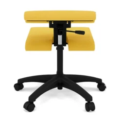 Krzesło Ergonomiczne Na Kółkach Wing Żółte, Revive 424 Varier