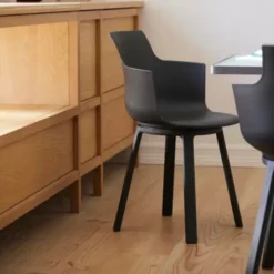 Krzesło Ergonomiczne Social Turn Czarne Varier