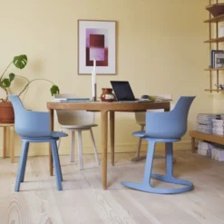 Krzesło Ergonomiczne Social Turn Niebieskie Varier