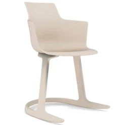 Krzesło Ergonomiczne Social Tilt Kremowe Varier