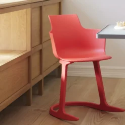 Krzesło Ergonomiczne Social Tilt Czerwone Varier