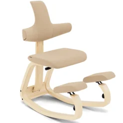 Krzesło Ergonomiczne Thatsit Beżowe, Naturalne Drewno Varier