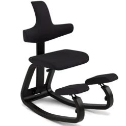 Krzesło Ergonomiczne Thatsit Ciemnoszare, Czarne Drewno Varier