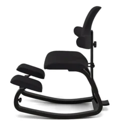 Krzesło Ergonomiczne Thatsit Ciemnoszare, Czarne Drewno Varier